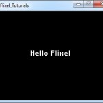 Hello Flixel